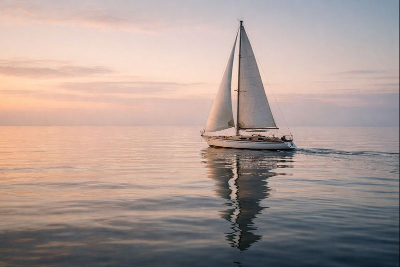 Führungsentwicklung durch Segeln: Ruhe und Fokus auf offener See