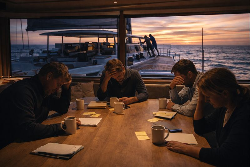 Executive Coaching auf dem Meer: Intensive Lernwoche mit Learnings und FuckUps