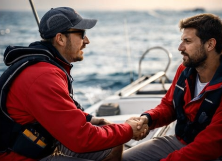 1:1 Coaching an Deck für Führungskräfteentwicklung